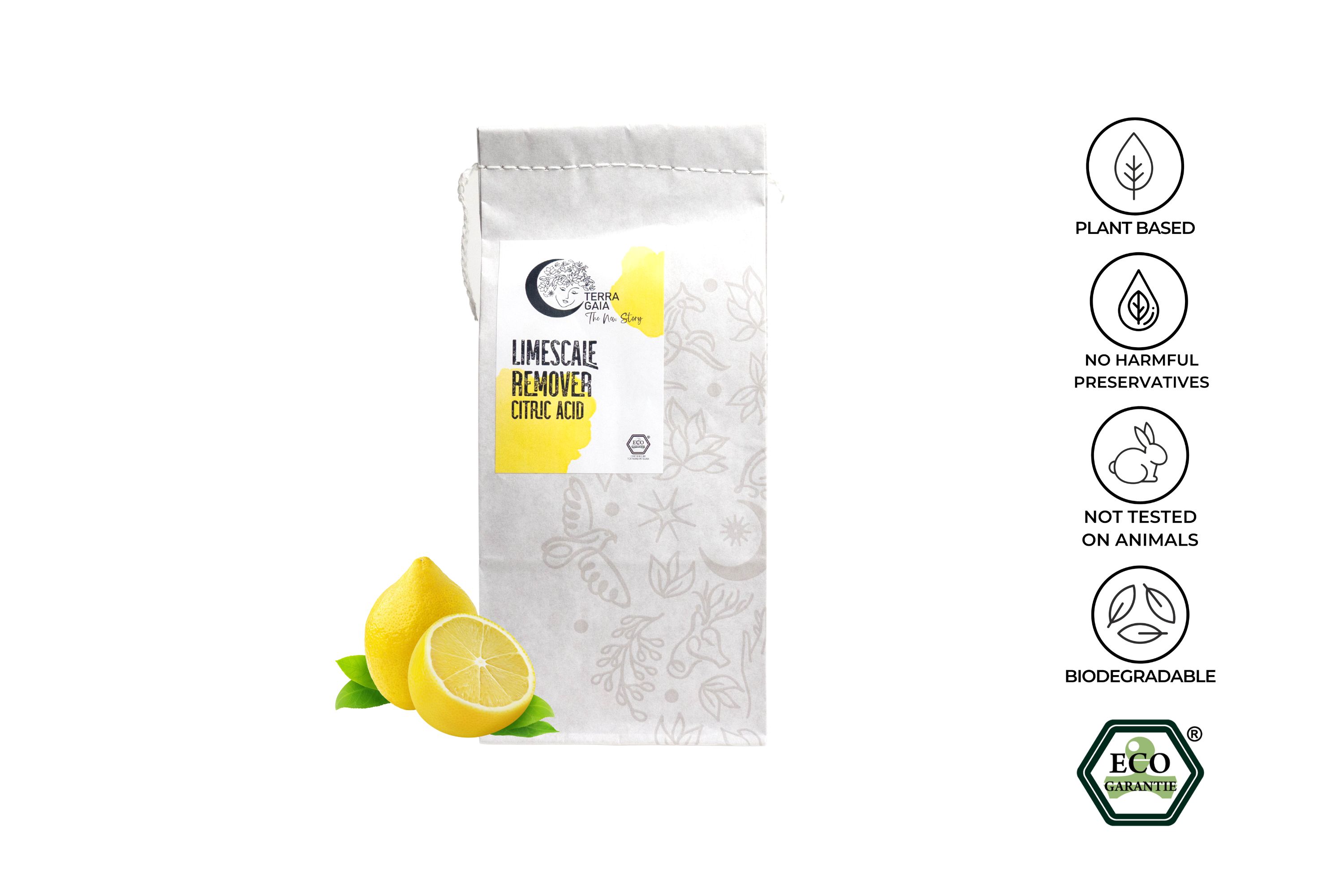 Ekologiškas kalkių nuosėdų valiklis Terra Gaia, 1 kg
