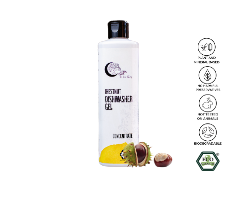 Ekologiškas indų plovimo gelis indaplovėms Terra Gaia, 500 ml