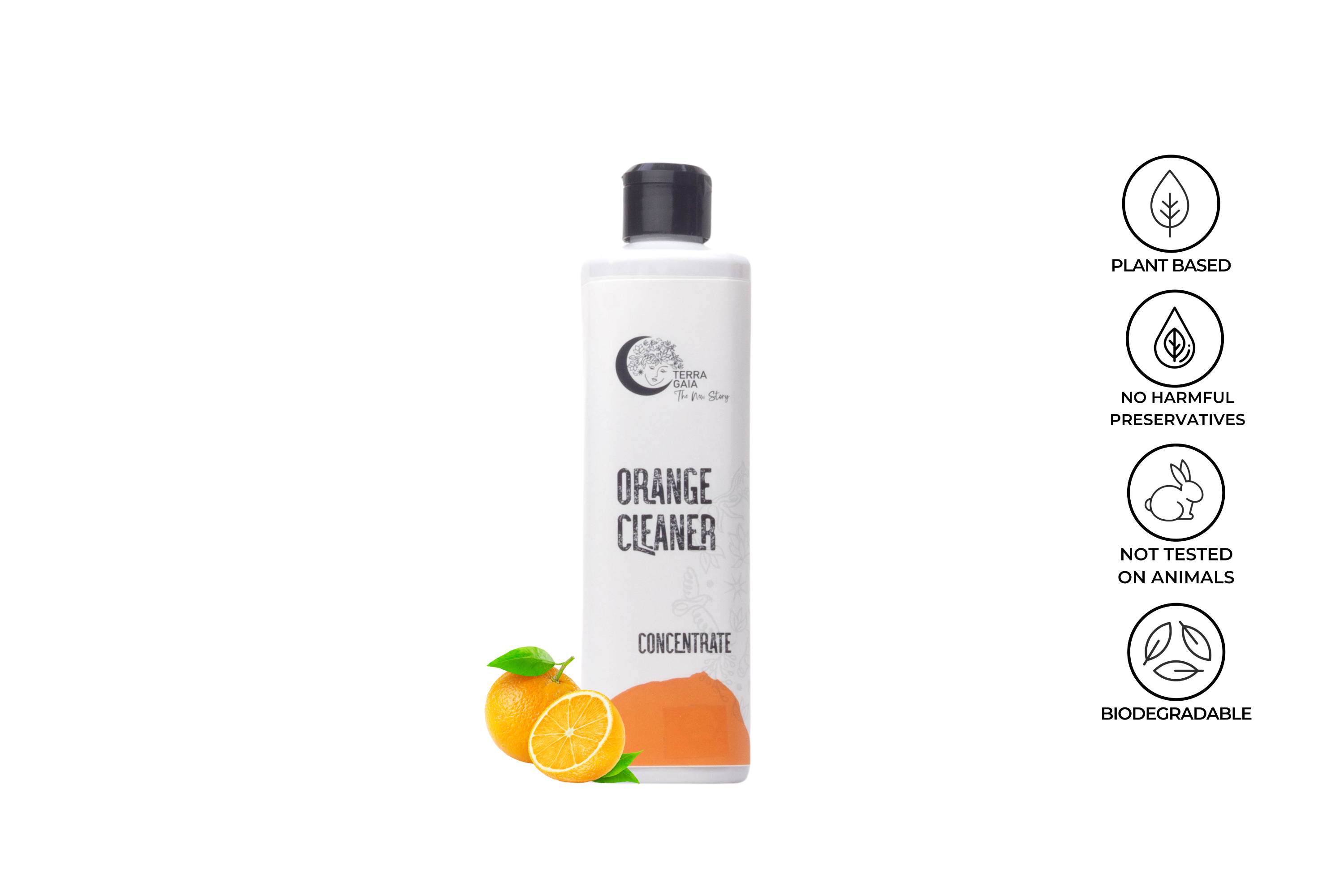 Virtuvės ir riebalų valiklis Terra Gaia, 500 ml