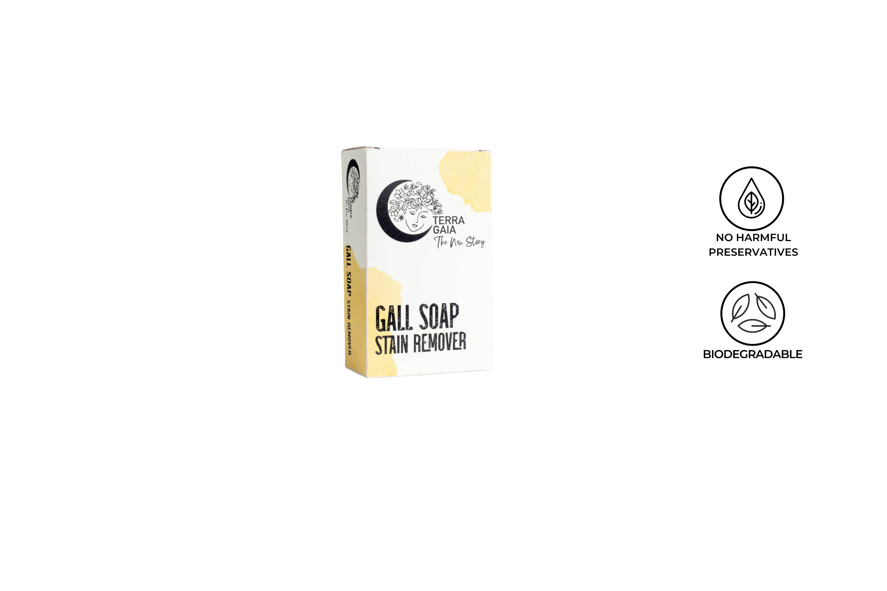 Skalbimo muilas su tulžimi Terra Gaia, 130g