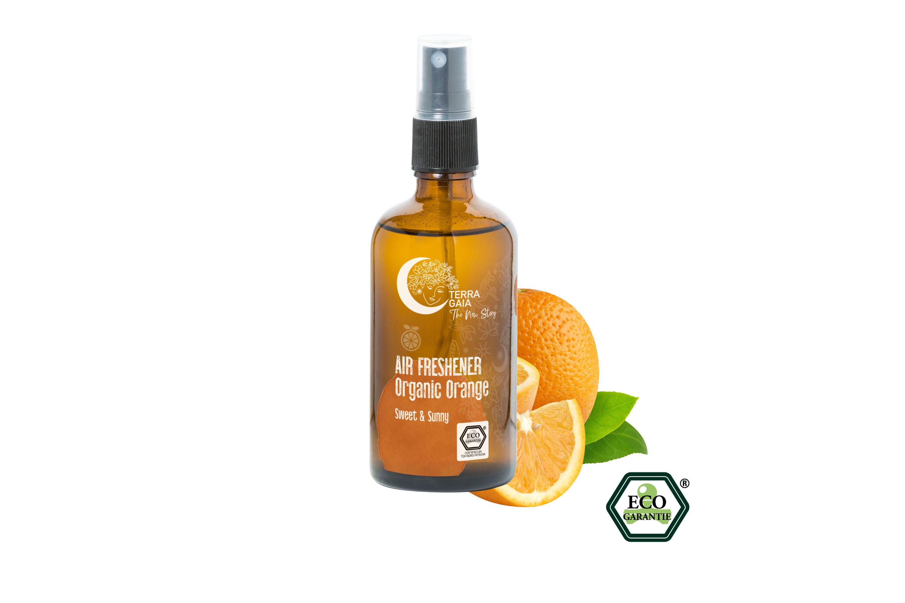 Ekologiškas natūralus apelsinų kvapo oro gaiviklis, 100 ml