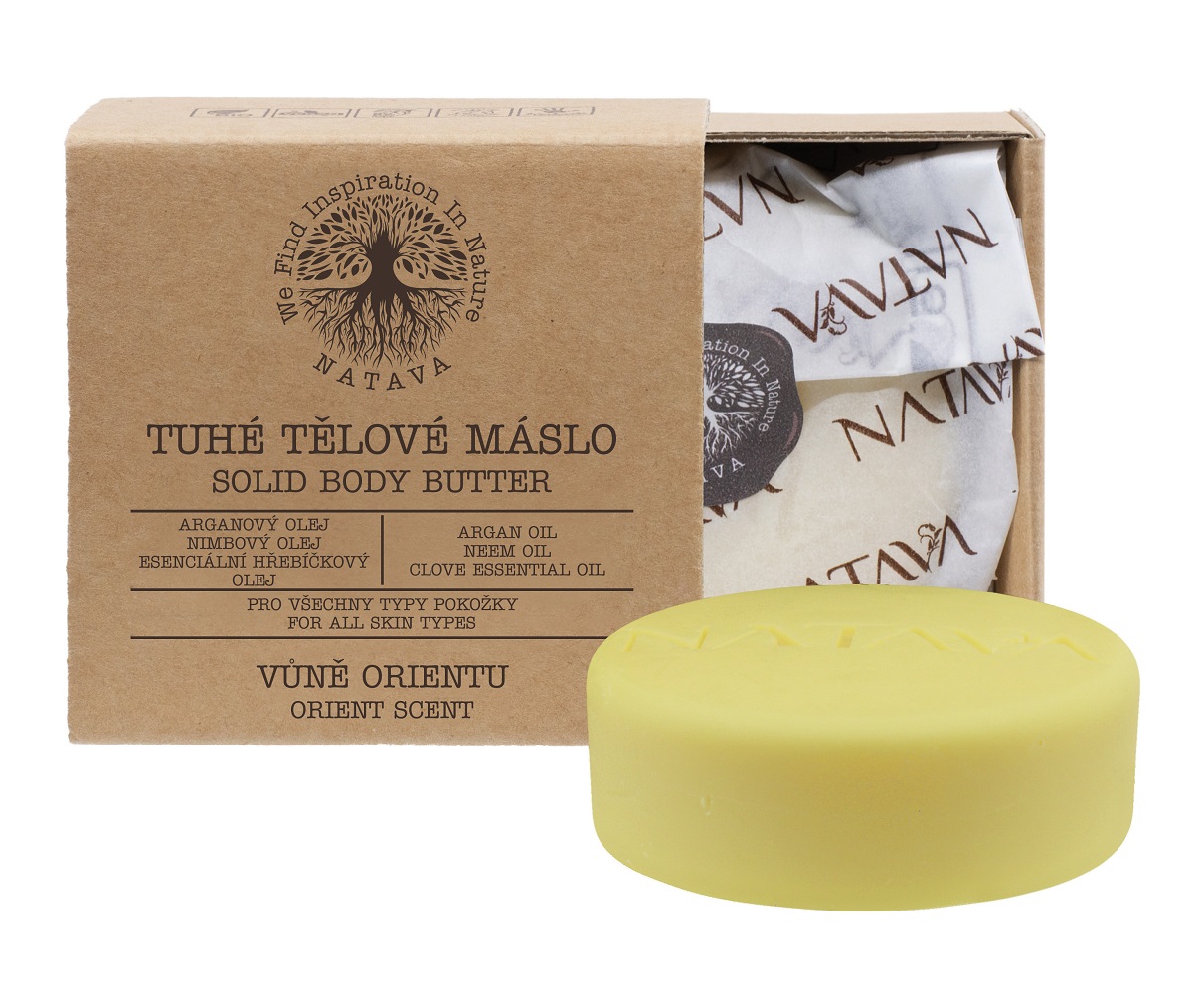 Natūralus kietasis kūno sviestas NATAVA Orient Scent