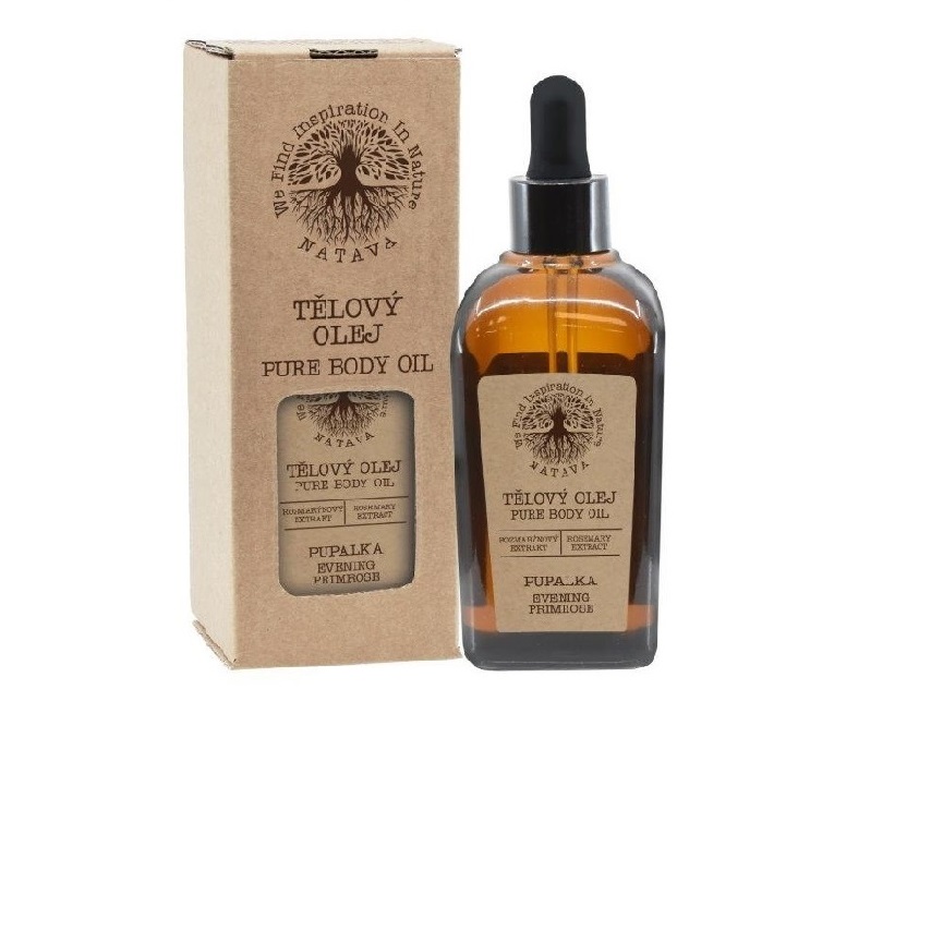 Natūralus nakvišų kūno aliejus NATAVA, 100 ml