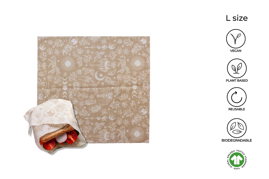 Vaškinė drobelė (L dydis, 33x35cm), 1 vnt.