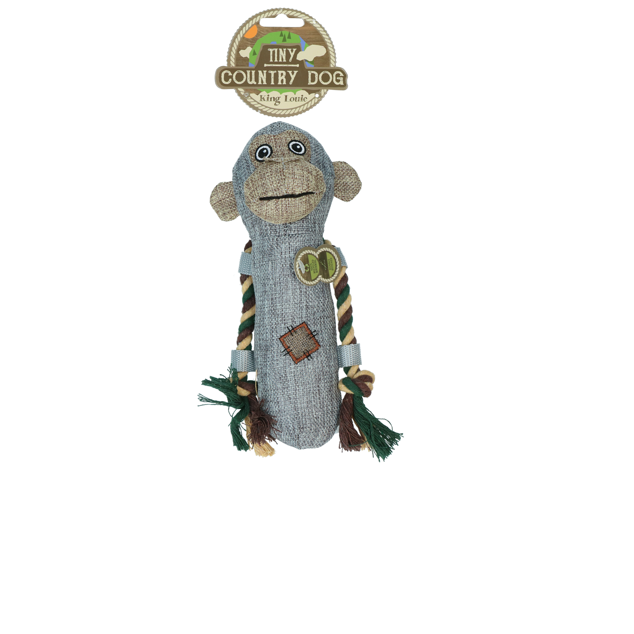 Minkštas žaislas šunims King Louie, 22 cm