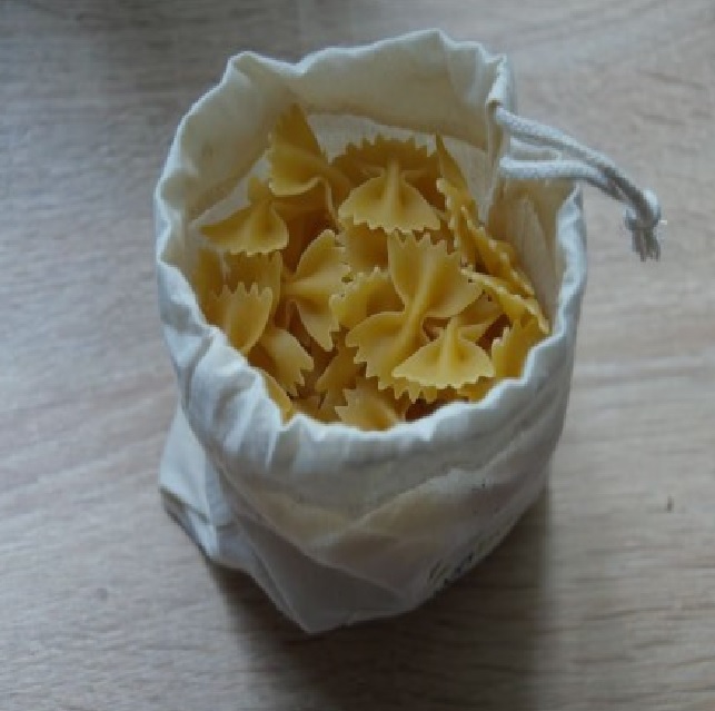 Universalus medvilninis maišelis smulkiems daiktams