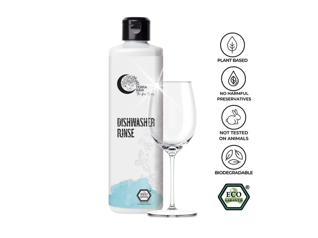 Ekologiškas indaplovių indų skalavimo skystis Terra Gaia, 500 ml